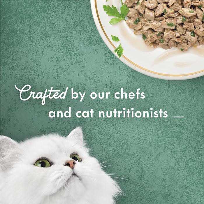 White Meat Chicken Spinach Wet Cat Food Can N83872