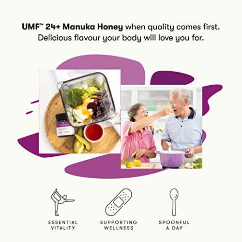 Raw Manuka Honey UMF 24+ MGO 1122+ 4.4oz 125g B718