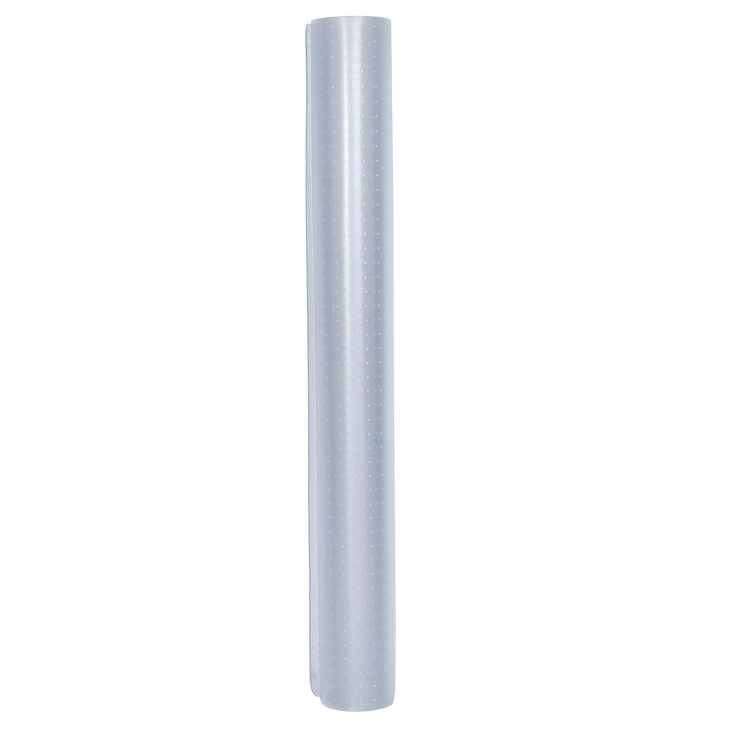 Clear PVC Office Chair Mat with Cleats S71636