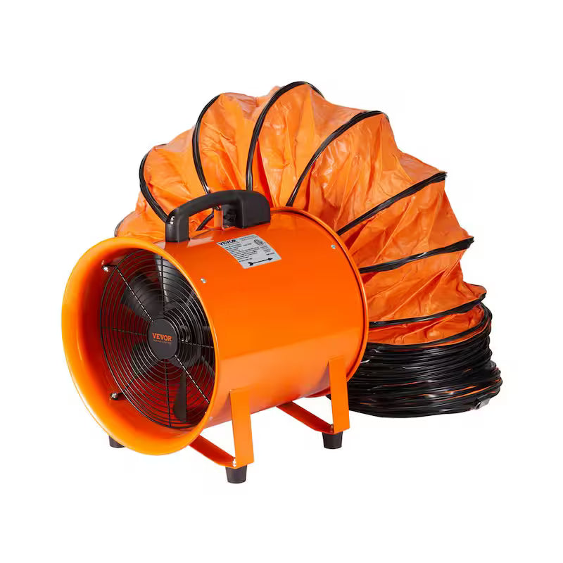 8 in. Portable Blower Fan with 33 ft. Duct Hose I28276