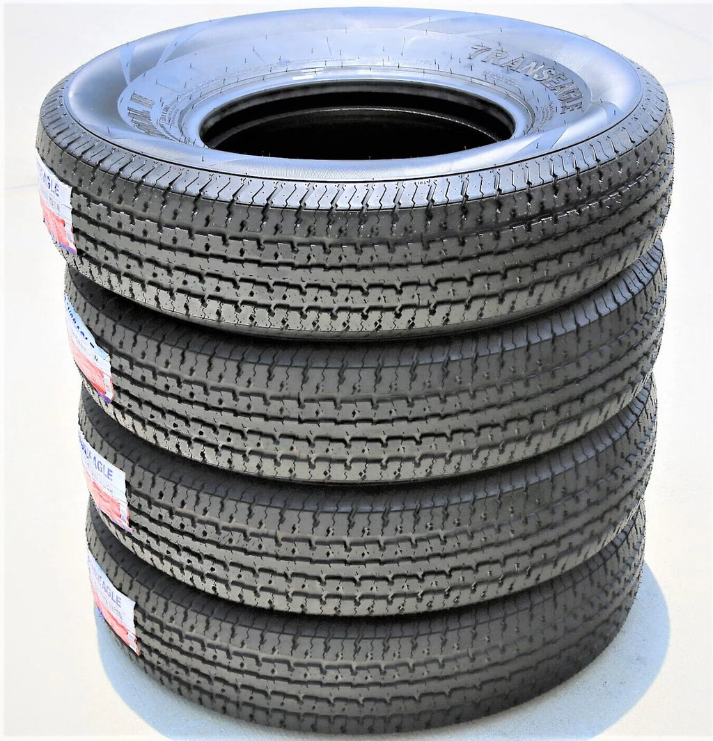 Set of 4 ST225/75R15 Trailer Tires E832349