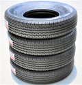 Set of 4 ST225/75R15 Trailer Tires E832349