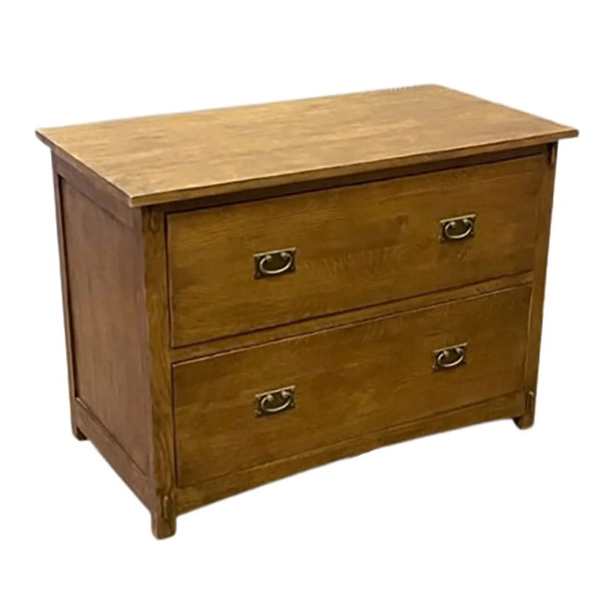 2-Drawer Wood Lateral File Cabinet in Oak A718