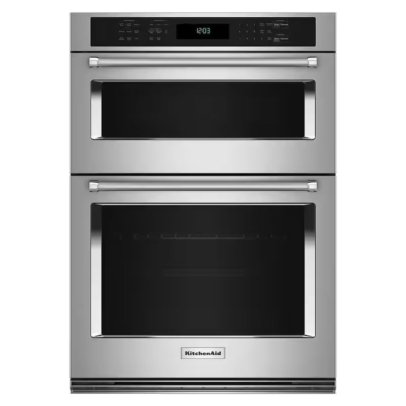 Electric Wall Oven and Microwave Combo in Stainless Steel with Air Fry T5893