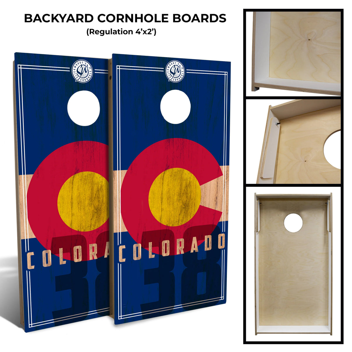 Red Cornhole Board Set C8669
