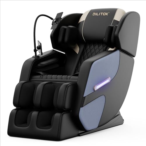 Zero Gravity Full-Body Massage Chair with Heating and Foot Rollers N4360
