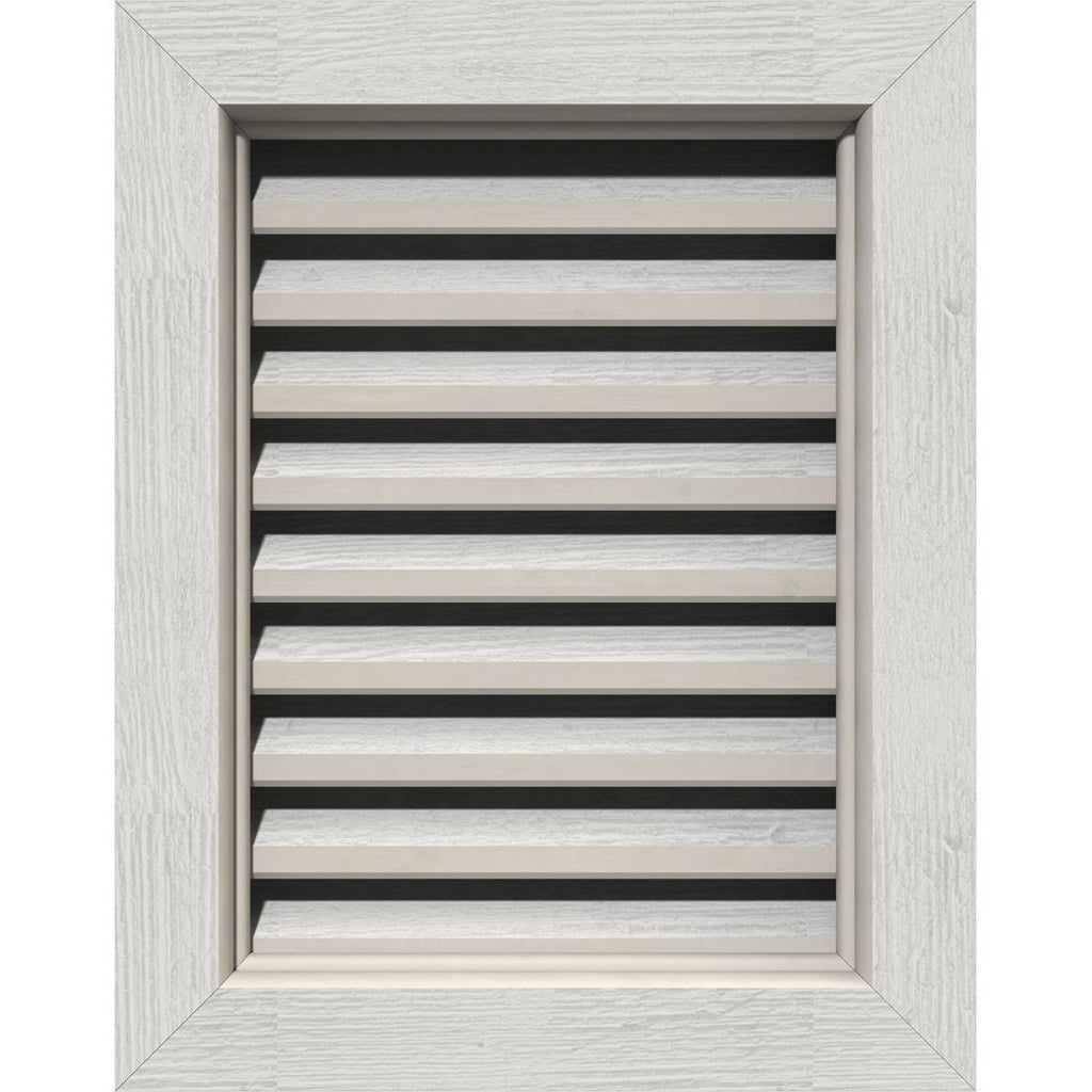 Vertical Gable Vent Primed Functional Rough Saw Z1668