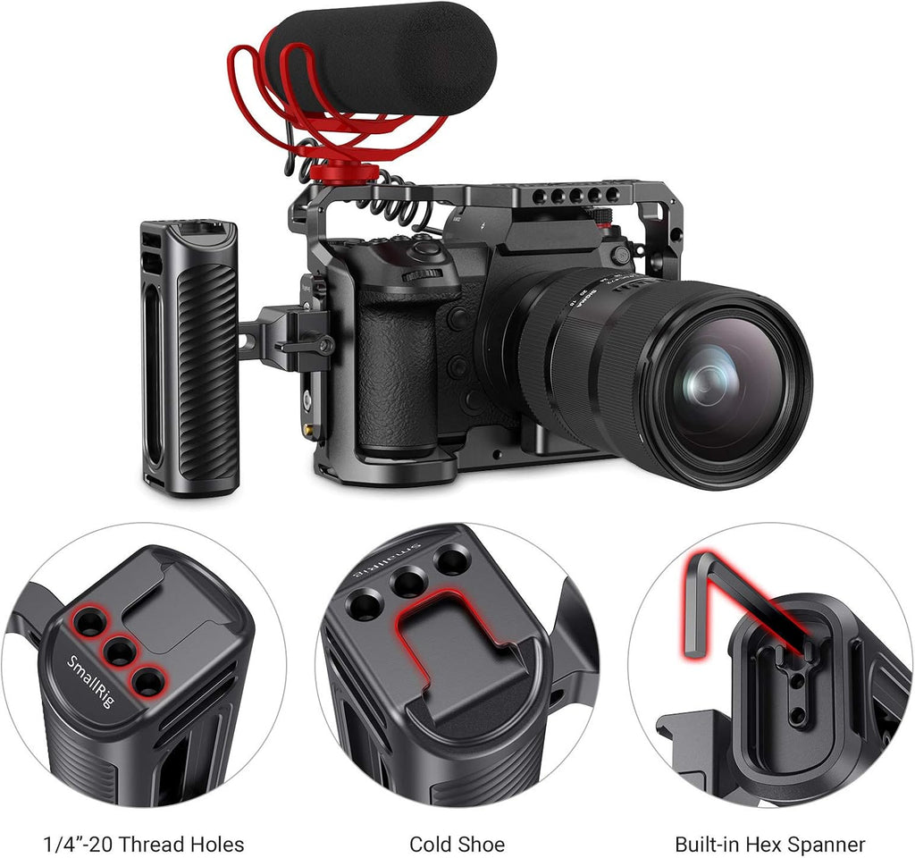 Aluminum NATO Side Handle Grip with Cold Shoe Mount E88706