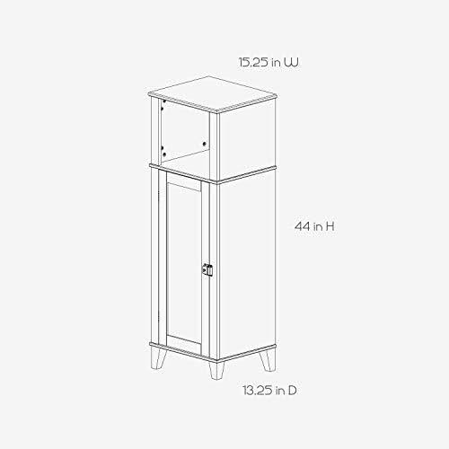Espresso Linen Cabinet T6904