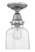 1 Light Flush Mount English Nickel M12708