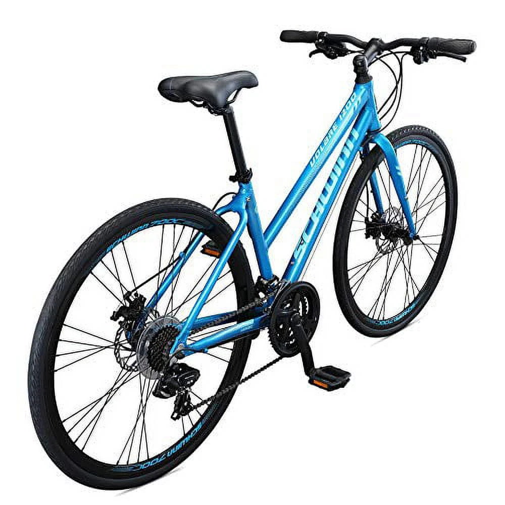 Blue 700c Flat Bar Road Bicycle T7287