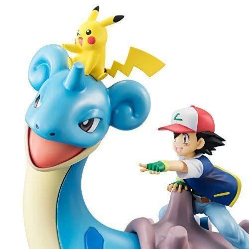 Pokemon Ash, Pikachu & Lapras C113