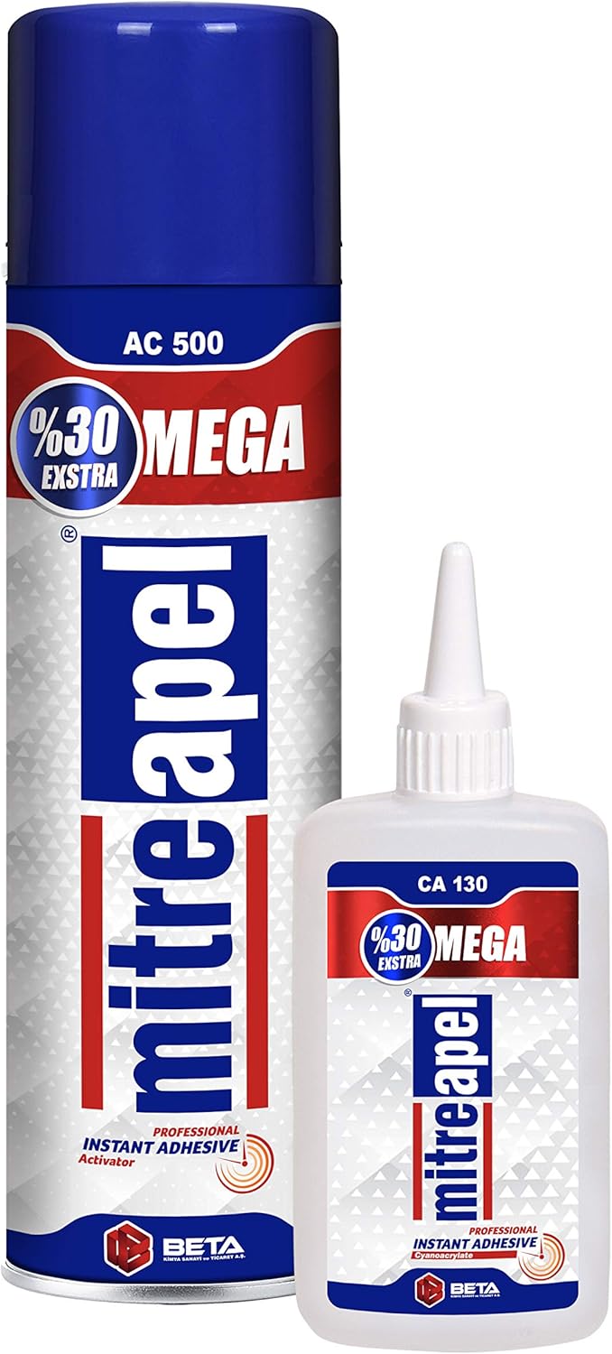 4.5 oz - 16.9 fl oz Cyanoacrylate Glue and Activator Spray X200