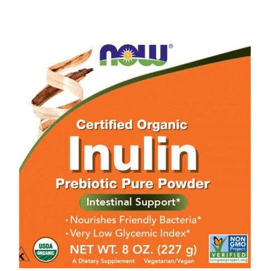 Organic Inulin Prebiotic Powder 8 oz I2881