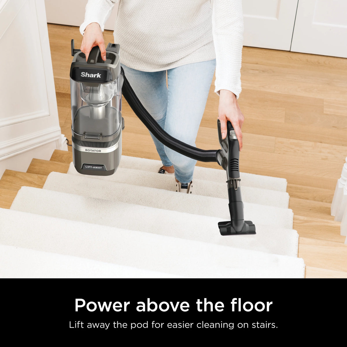 Upright Vacuum with Self-Cleaning Brushroll J34259