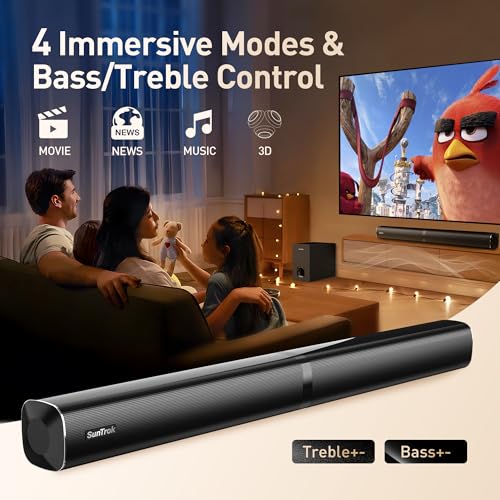 Karaoke Soundbar with Subwoofer, 2 Wireless Microphones, Bluetooth Speaker with Remote Z667