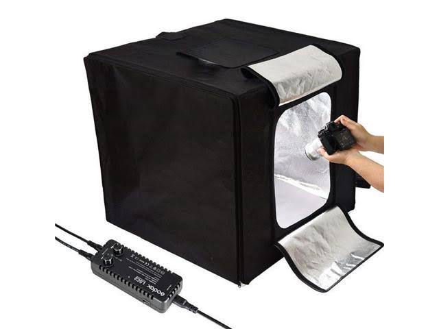 Portable Photo Studio Box with Triple LED Light Source W72598