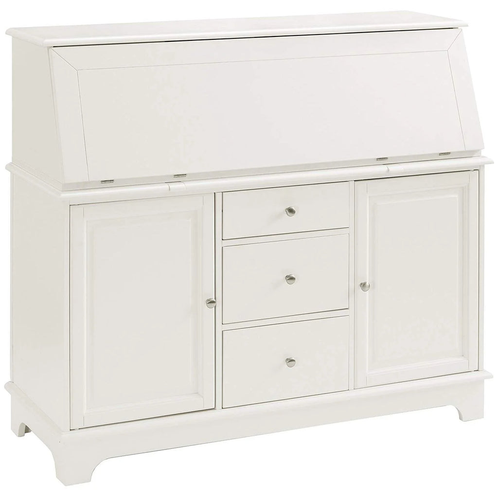 White Secretary Desk W58635