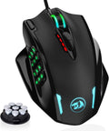 RGB LED Wired Gaming Mouse with Side Buttons D486