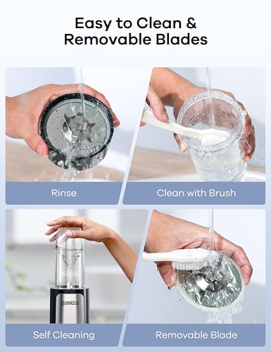 14Pcs Personal Blender with 3 Portable Cups M24109