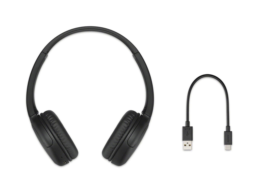 Wireless On-Ear Headphones with Mic Black J89399
