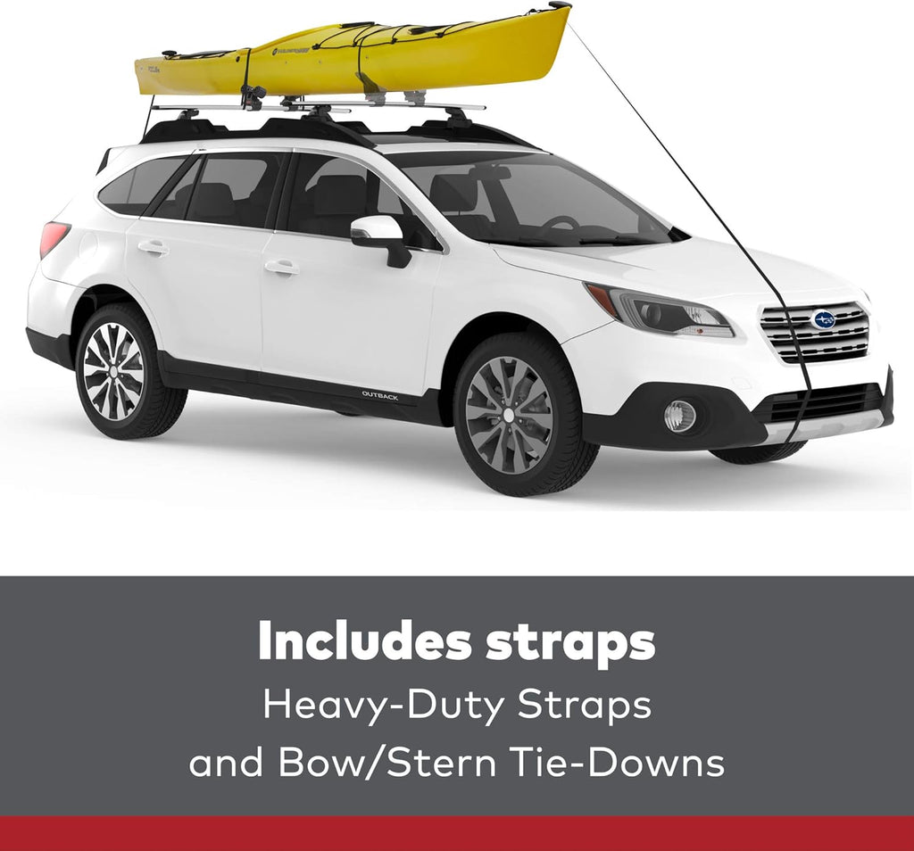 HandRoll Rooftop Mounted Kayak Rack, One Set of Mounts N4277