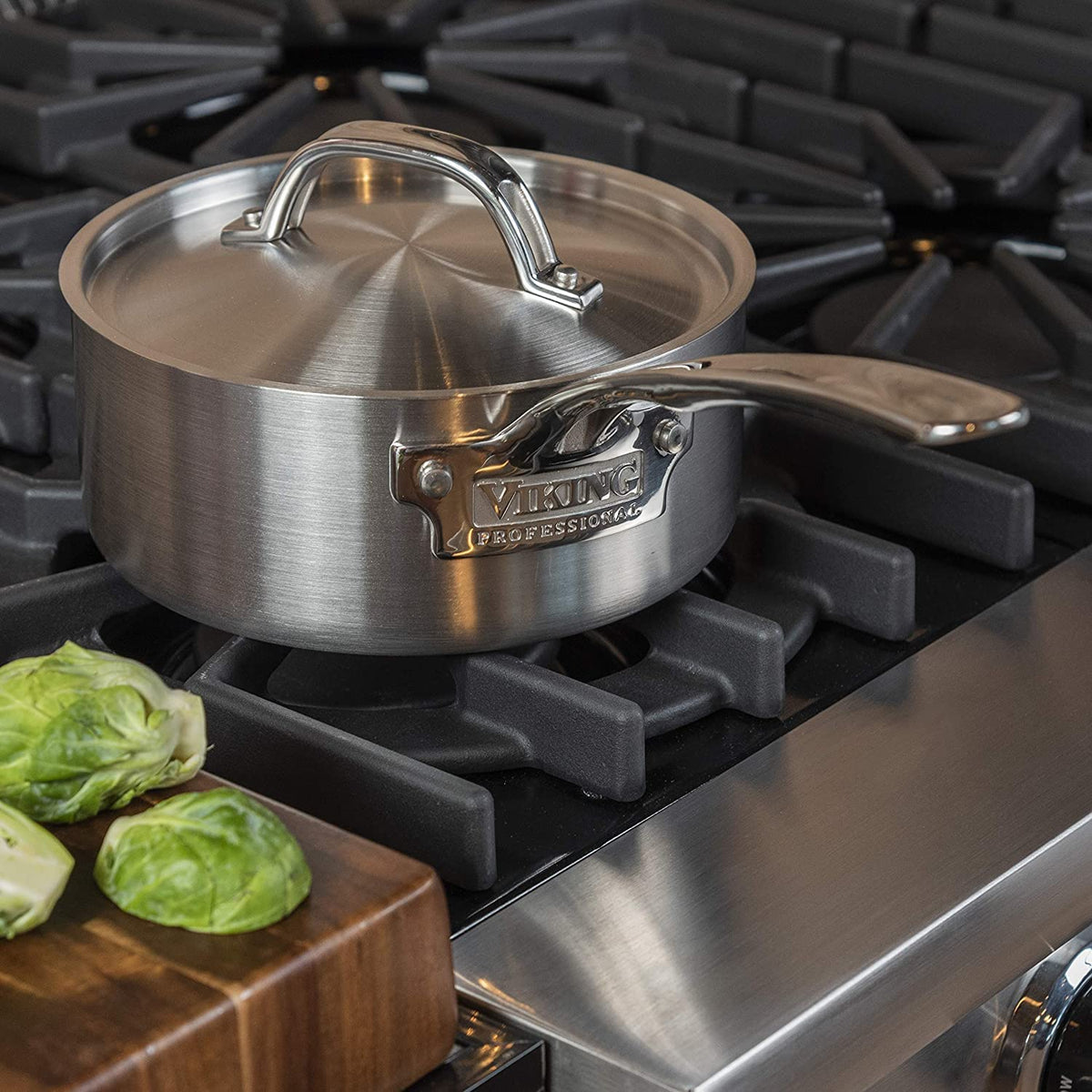 10 Piece 5-Ply Stainless Steel Cookware Set T778