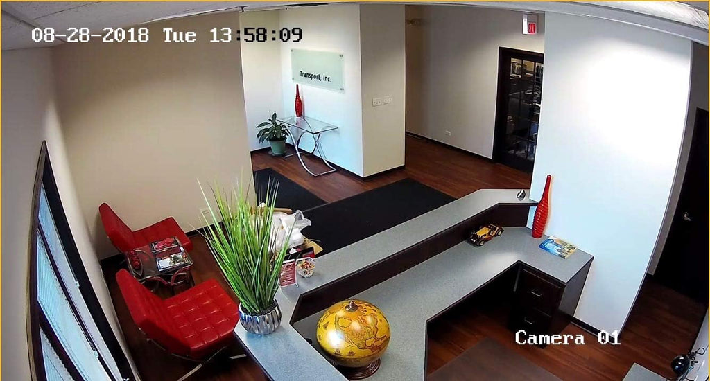 4MP PoE Security IP Camera Mini Dome Wide Angle 2.8mm Lens EXIR Audio and Alarm in and Out M69846