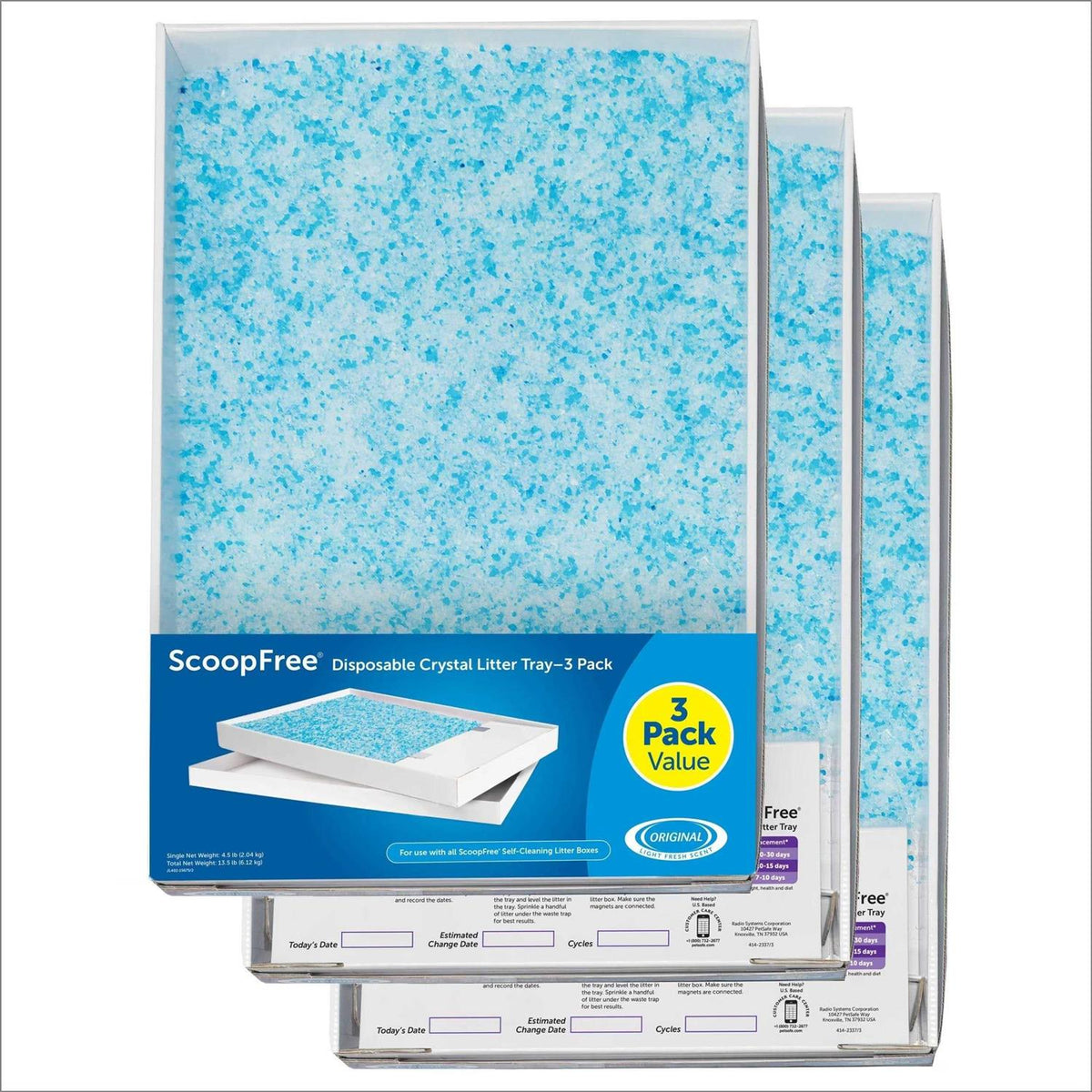 Crystal Disposable Litter Tray D9578