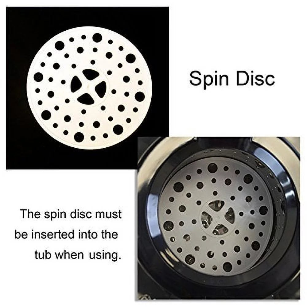 22lbs Portable Spin Dryer, Stainless Steel D319