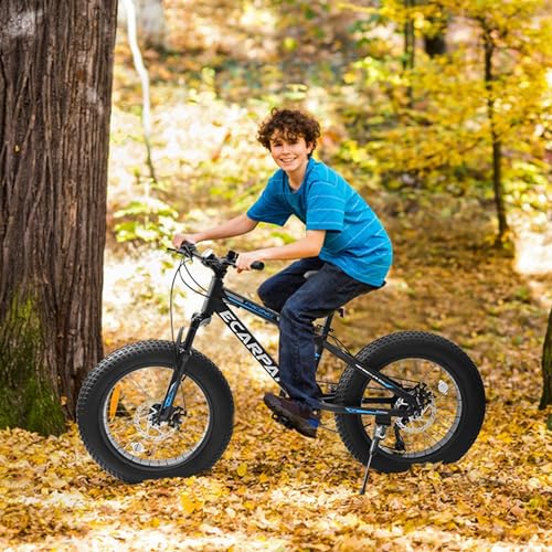 20 inch Kids Mountain Bike, 7-Speed with Mechanical Disc Brakes Front Suspension I5679