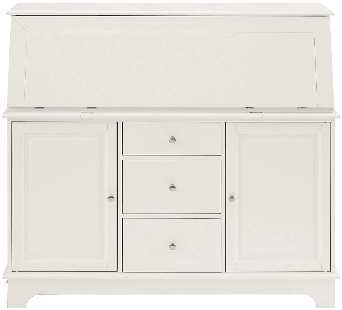 White Secretary Desk W58635