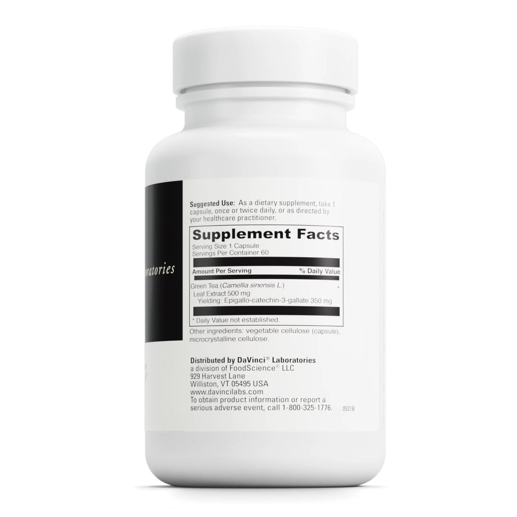 Decaffeinated Green Tea 60 Vegetarian Capsules D65726