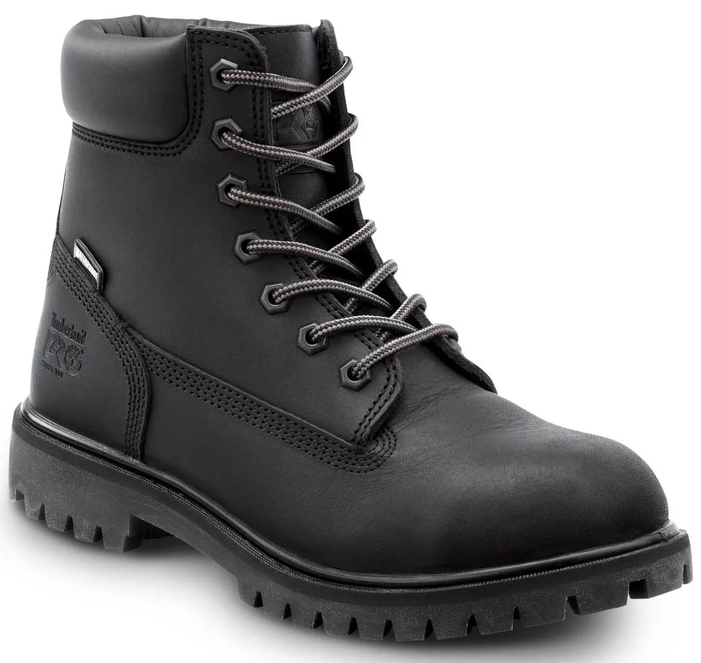 Black Soft Toe Insulated Work Boots U826