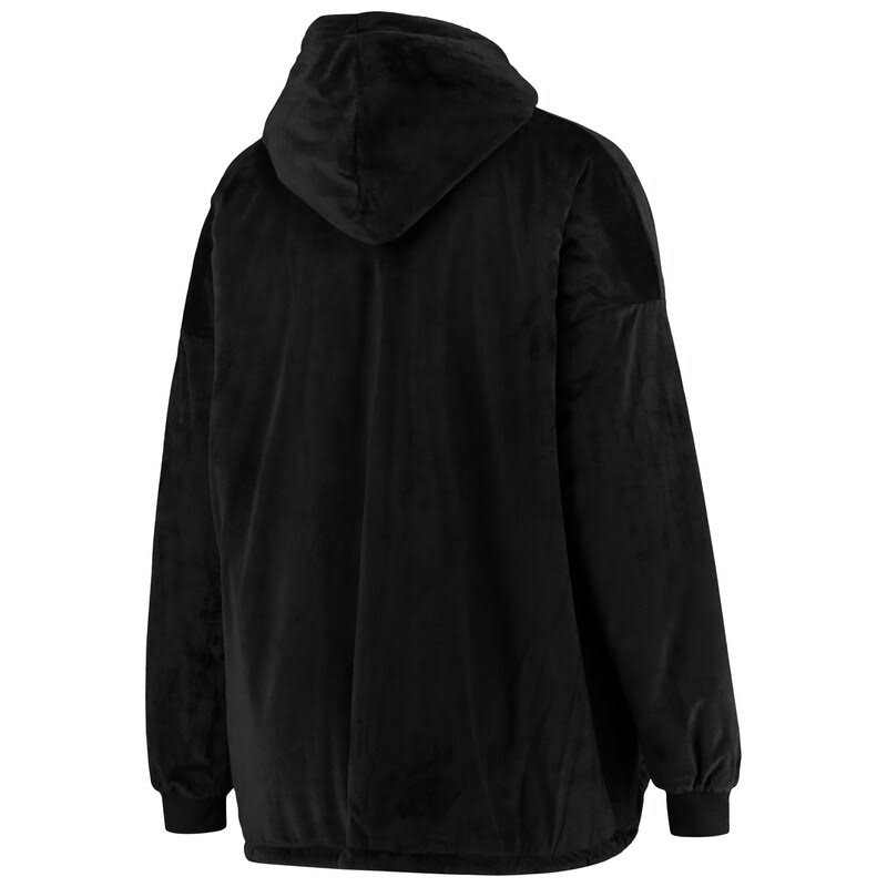Black Reversible Sherpa Hoodie C97983