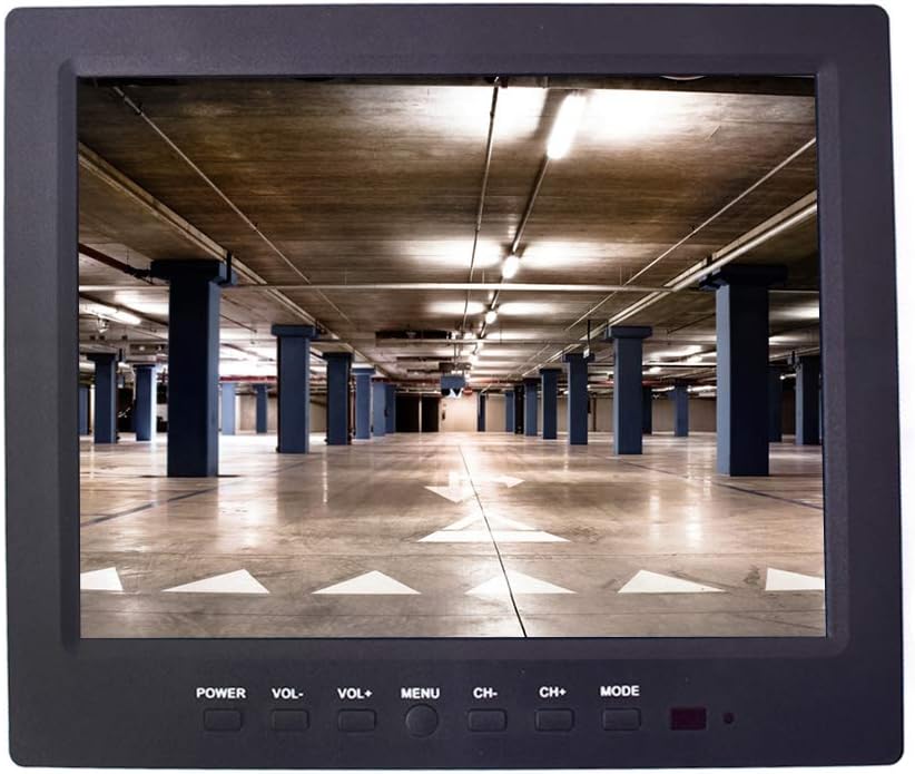 9.7 inch TFT LCD CCTV Monitor with VGA HDMI AV BNC USB Audio Ports Built-in Speaker Z726