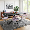 7-Piece Acrylic and Wood Dining Set I768891