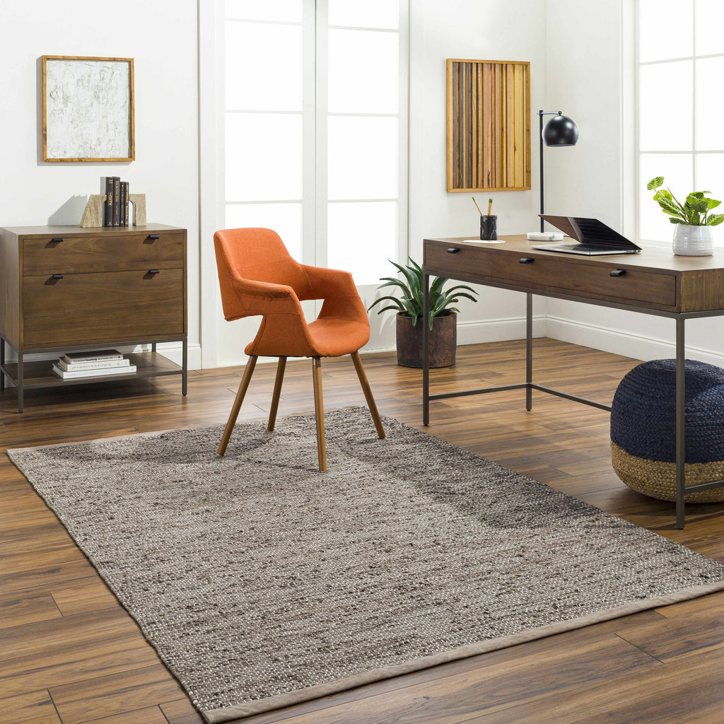 Gray Orange Brown 2' x 3' Area Rug H97752