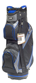 Black/Gray/Blue Cart Bag S468