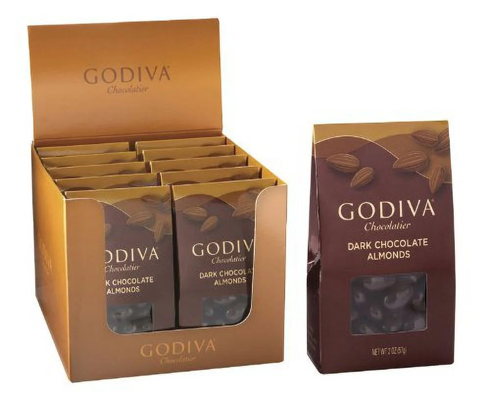 Dark Chocolate Almond (Pack Of 10) V7079