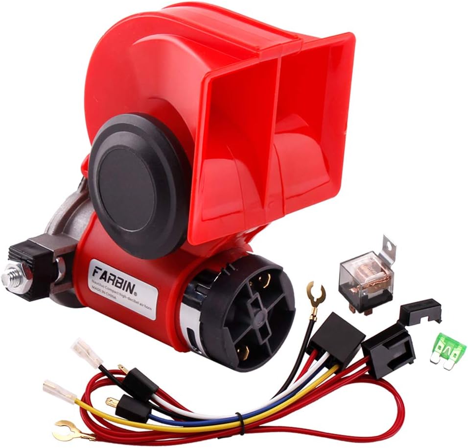 12v 150db Snail Air Horn with Relay Harness B5062