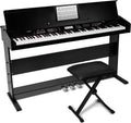 88-Key Digital Piano with Velocity-Sensitive Keys and Built-In Speakers F103