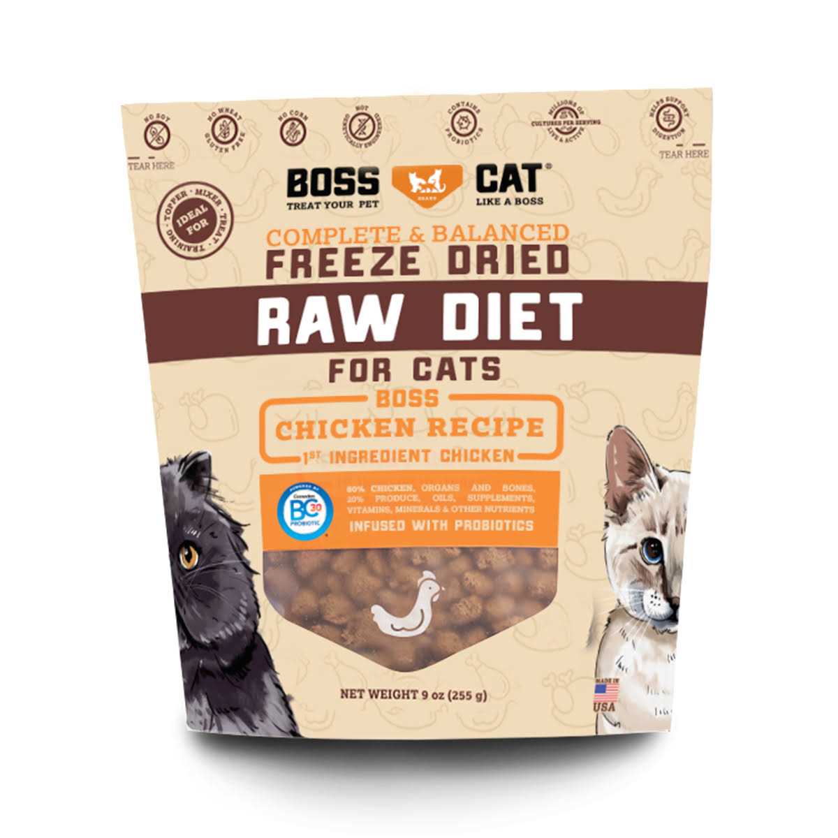 Freeze Dried Raw Chicken 9oz B28308