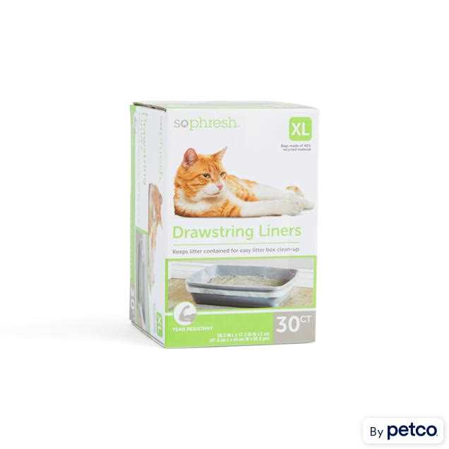 Drawstring Cat Litter Box Liners A7032