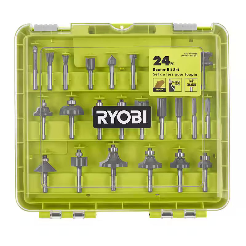 24-Piece Router Bit Set C24042