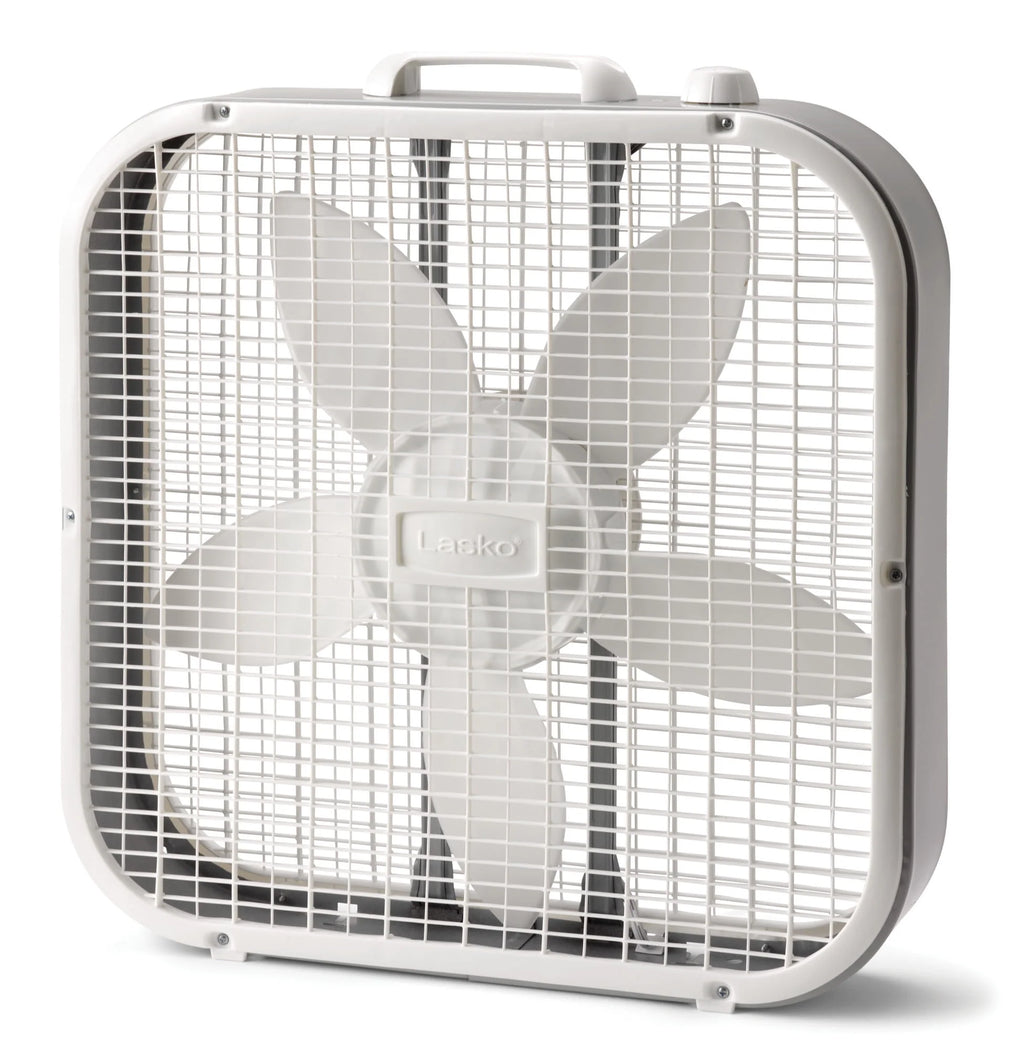 20 Box Fan with 3 Speeds, White J9902