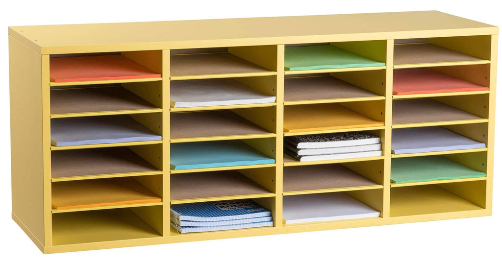Yellow Wood Literature Organizer Z688
