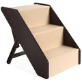 Foldable Adjustable Wooden Pet Stairs X7586