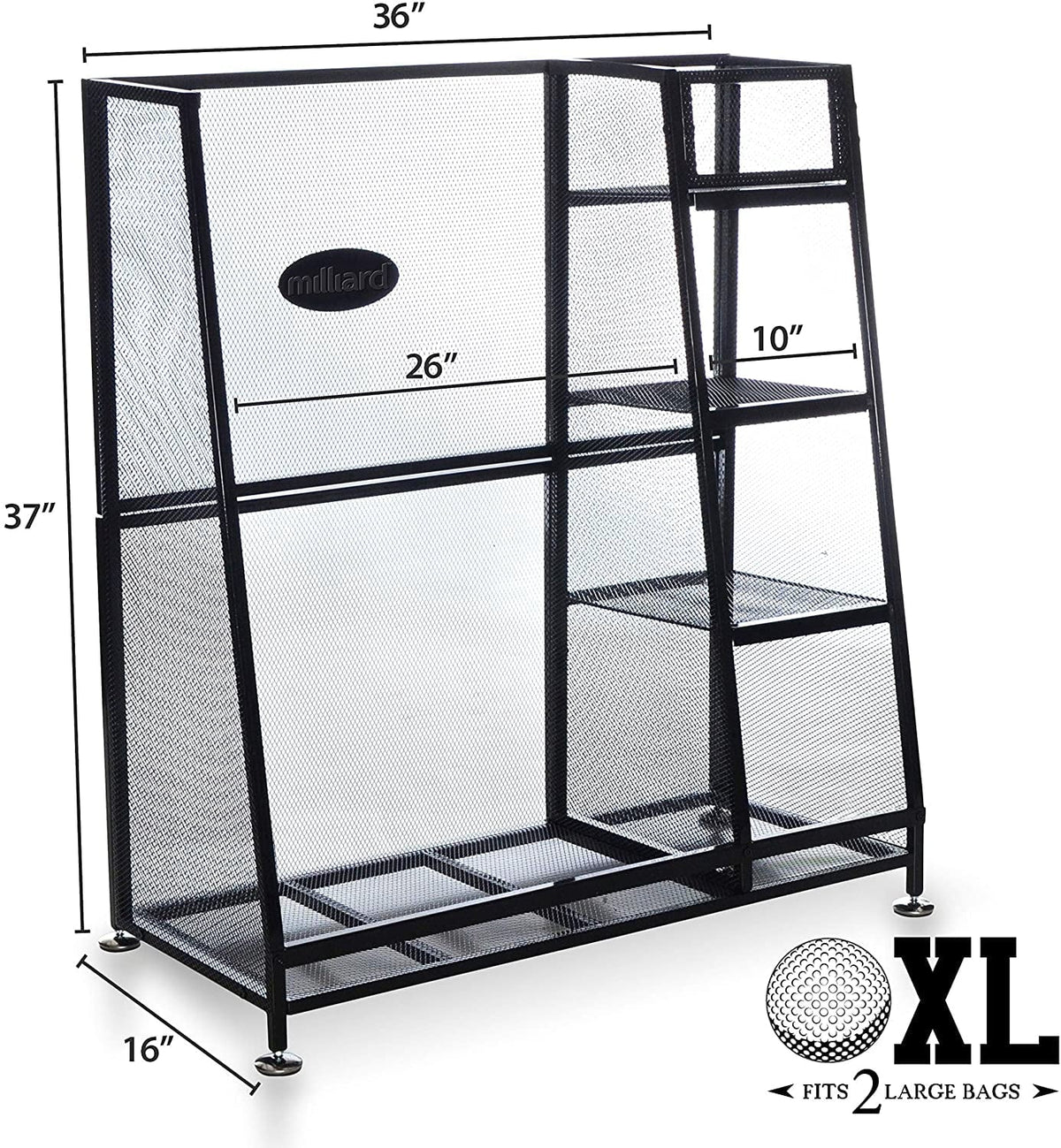 Golf Organizer Storage Rack W9016