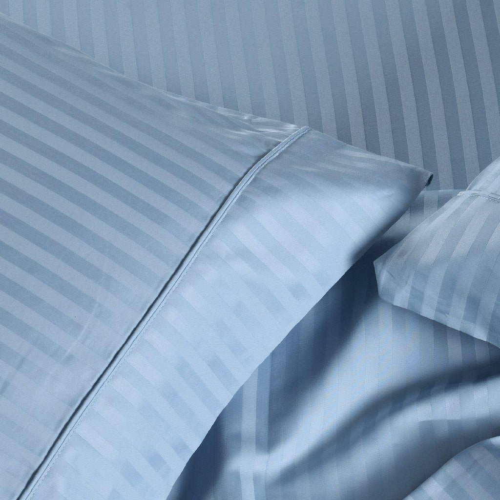 King Damask Bed Sheets A295241